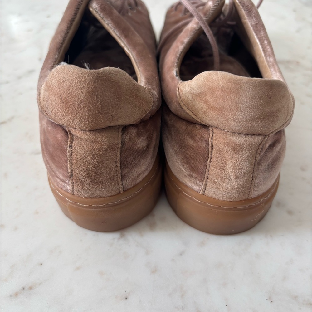 Anthropologie KMB Velvet Sneakers sz 37 - Picture 4 of 8